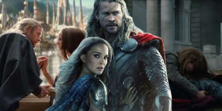 ‘Thor: Amor e Trovão’: Fotos dos bastidores sugerem flashback de ‘Thor: O Mundo Sombrio’