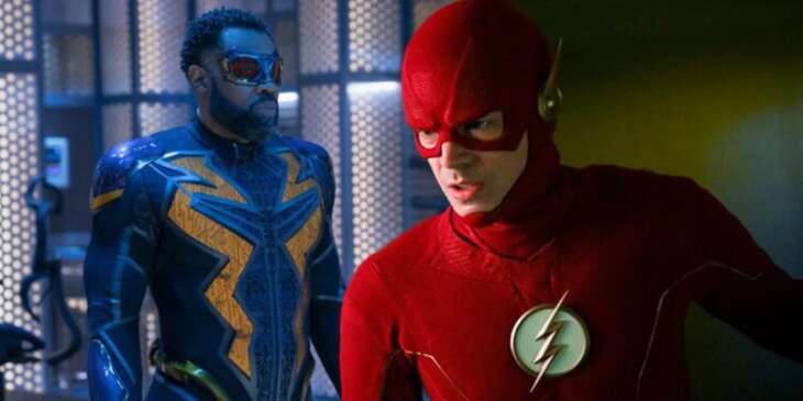 Grant Gustin fala sobre o retorno do Raio Negro em ‘The Flash: Armageddon’