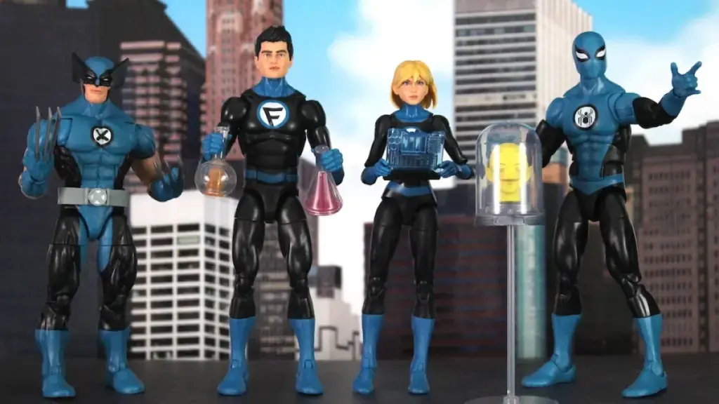 Hasbro revela figuras dos Quarteto Fantástico e linha Gamerverse da Marvel