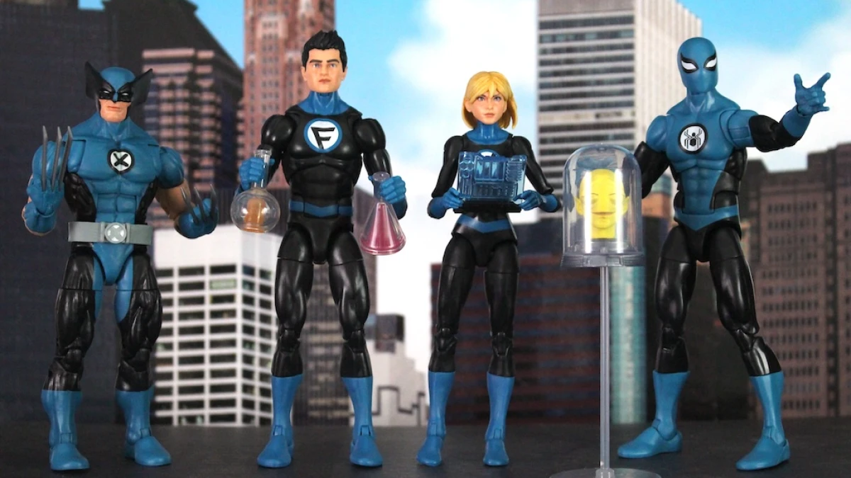 Hasbro revela figuras dos Quarteto Fantástico e linha Gamerverse da Marvel