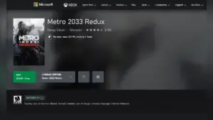 Xbox oferece Metro 2033 Redux de graça por tempo limitado