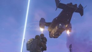 Helldivers 2 SEAF soldiers combat